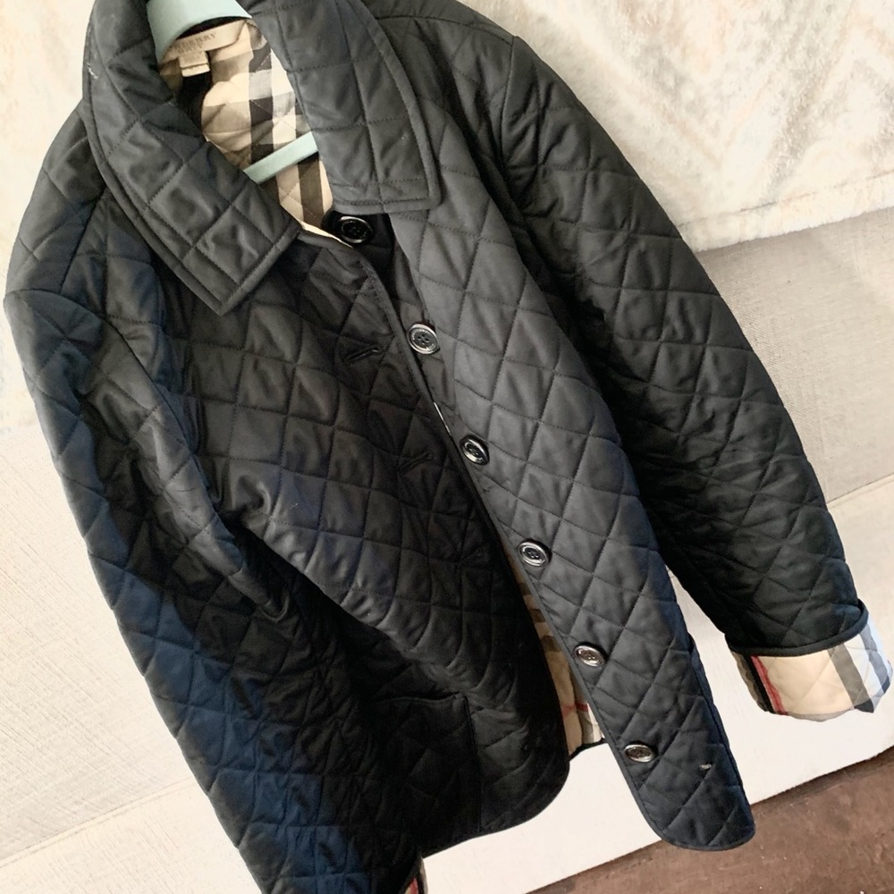 Burberry quilted jacket